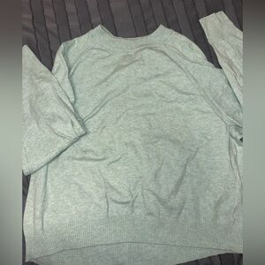 a new day Mint Green Crewneck Sweater